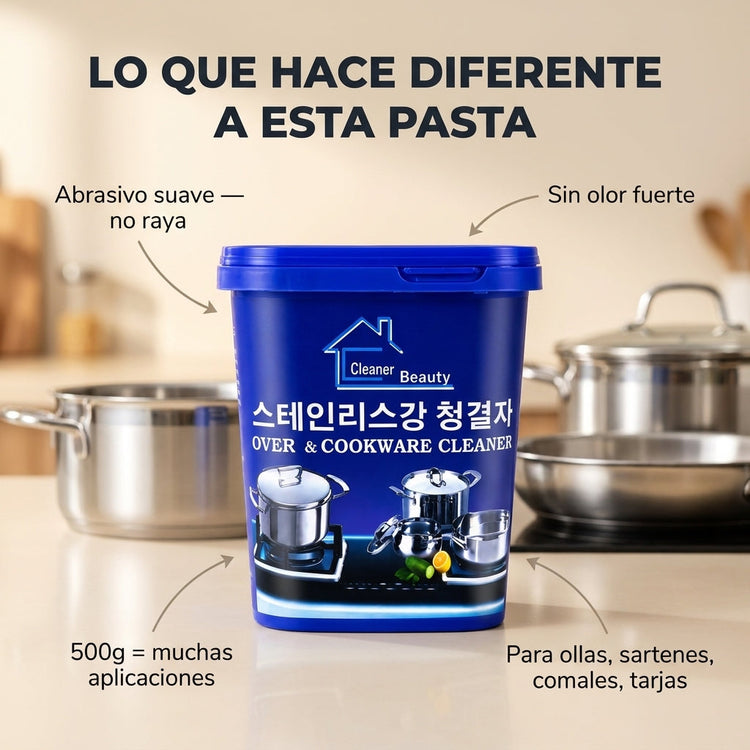 Pasta Limpiadora Ollas Acero Inoxidable - id39014 — vista 3